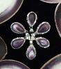 Teardrop Wampum Pendant