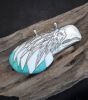 Turquoise Eagle Head Pendant