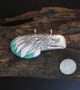 Turquoise Eagle Head Pendant