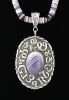 Wampum Syllabary Pendant 'OUR OWN LANGUAGE'