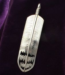 Large Feather Pendant