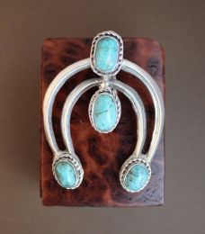 Turquoise Naja Shape Pendant