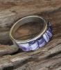 Hand-Cut Inlay Wampum Ring