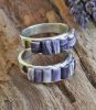 Hand-Cut Inlay Wampum Ring