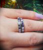 Wampum Cornrow Inlay Wedding Set