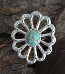 Silver Flower Ring 2