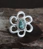 Silver Flower Ring 4