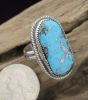 LARGE PERSIAN TURQUOISE CABOCHON RING