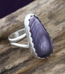 Freeform Wampum Ring