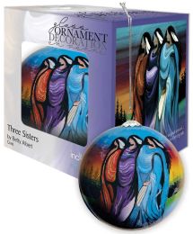 'Three Sisters' GLASS ORNAMENT