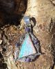 XL Opal Wampum Pendant