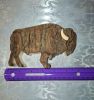 Pine Wood Bison Home Decor