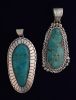 "Sister" Large Turquoise Pendant