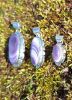 Long-Oval Wampum Pendant with Fancy Edges
